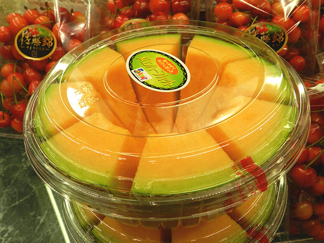 High-sugar content cut melon