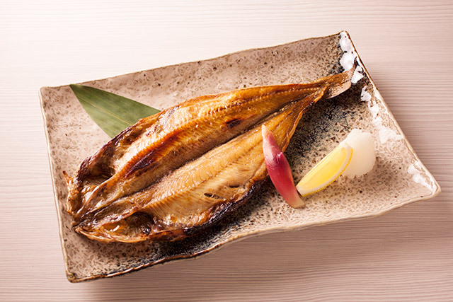 Grilled Okhostk Atka mackerel